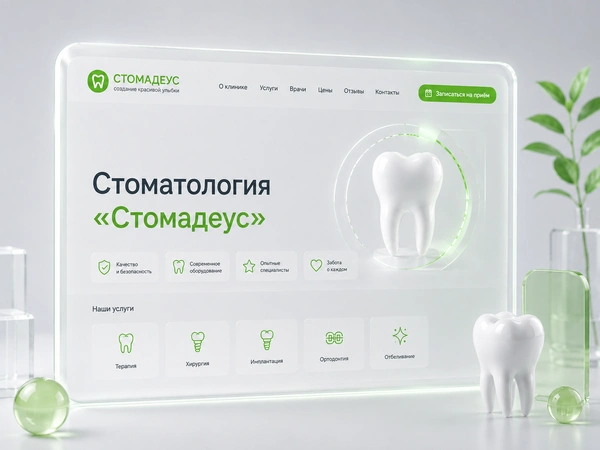 <p>Провели обновление сайта для сети стоматологий «Стомадеус»</p>